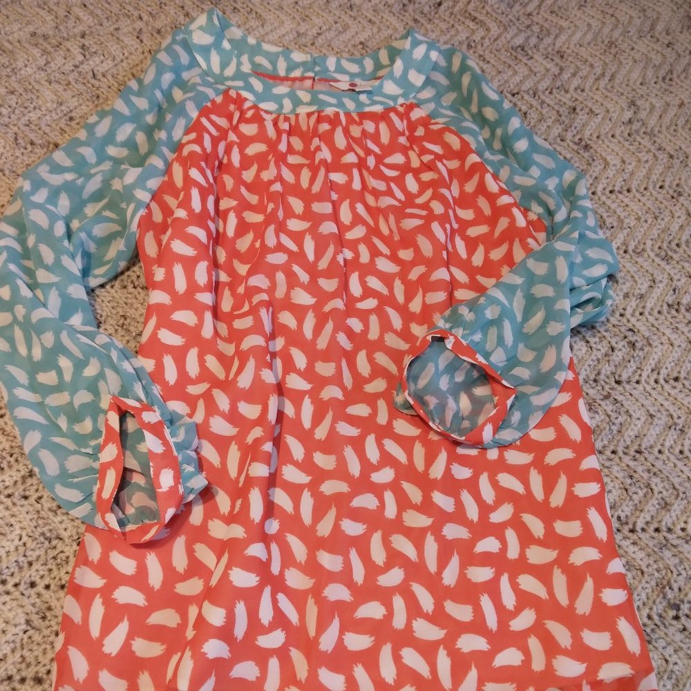 Boden fun flowy bright top